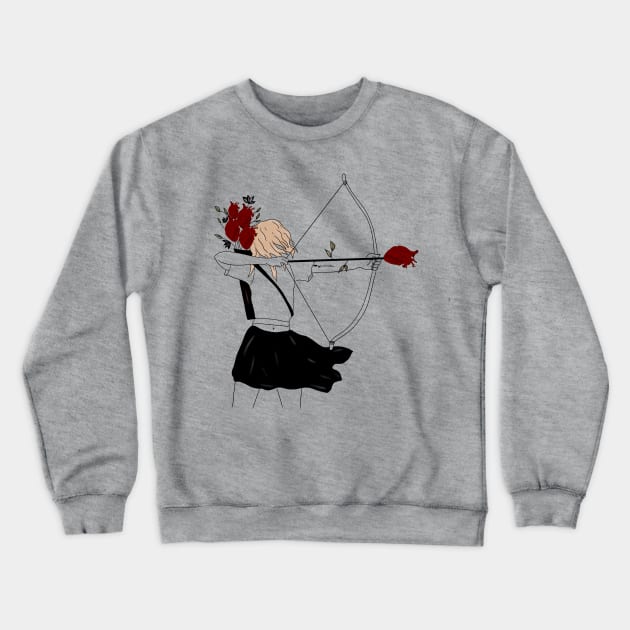 Anatomy Art Crewneck Sweatshirt by Carries Design 